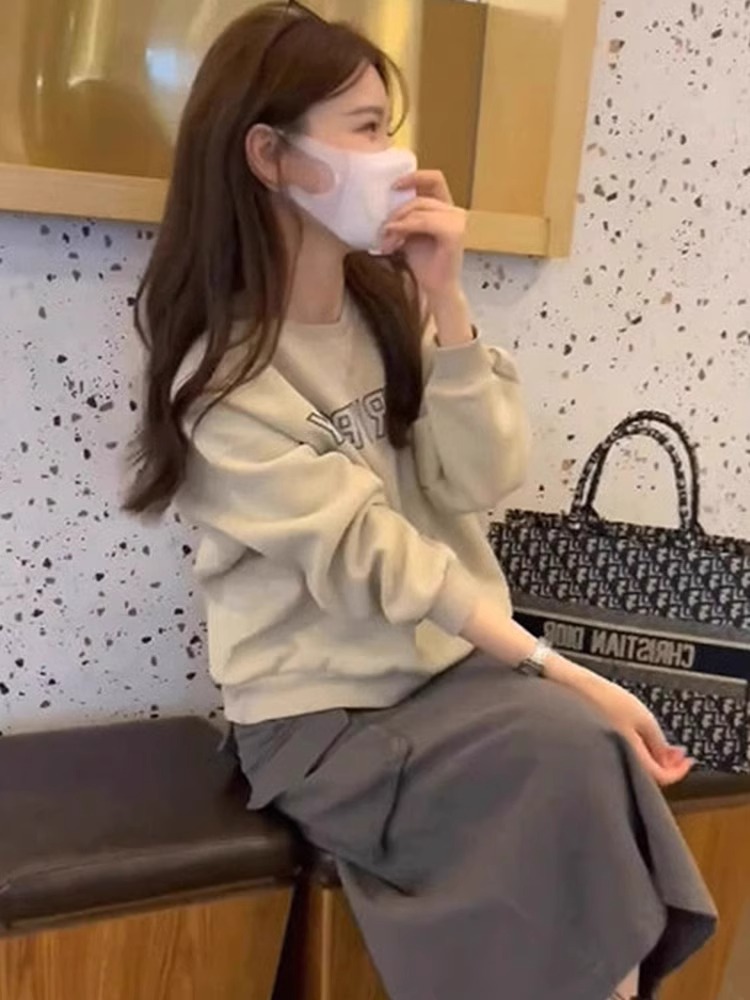 加绒加厚短款小个子卫衣