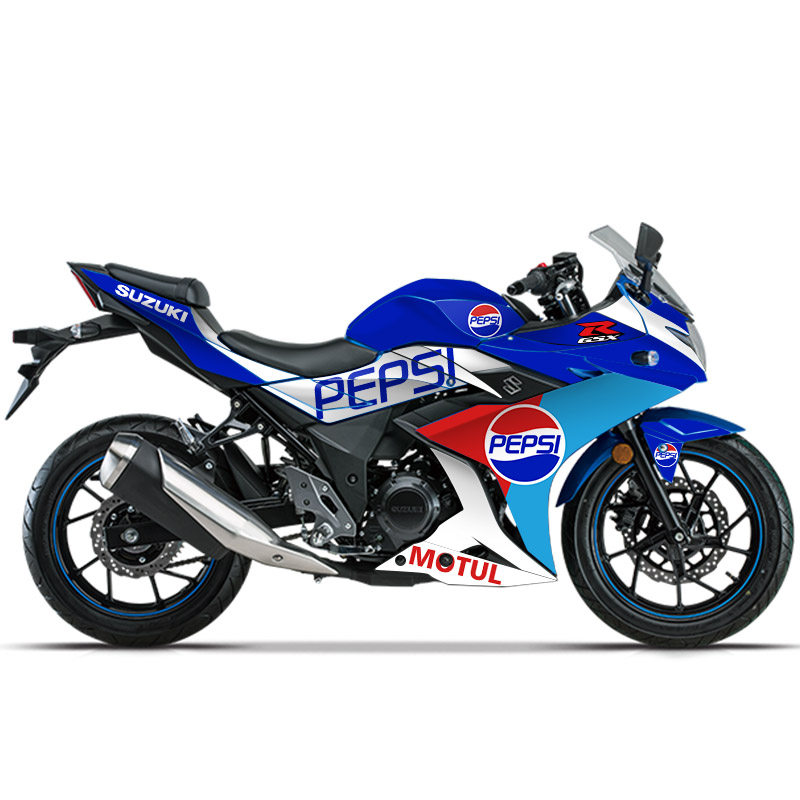 适用铃木GSX250R 摩托防水贴纸全车贴贴花全车抖音贴膜车贴改装膜