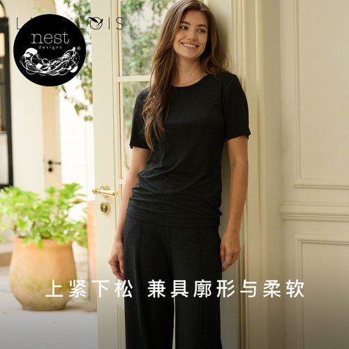 NestDesigns女士短袖T恤长裤