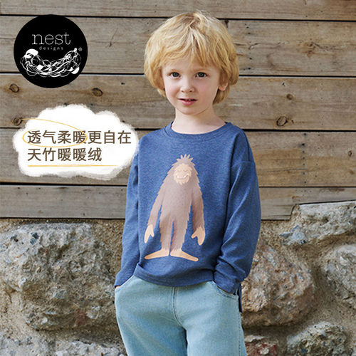 NestDesigns儿童长袖T恤