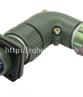 弯型航空插头插座YD20-3芯 YD20K3TR