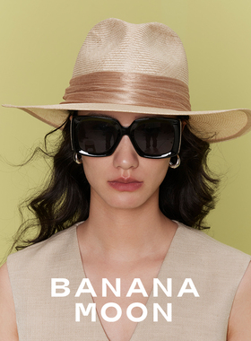 ROW式至简 轻薄进口蕉麻爵士草帽植物染真丝麻手作防晒遮阳帽