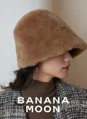 强推一顶过冬_氛围感拉满细泰迪羊毛渔夫帽ROW风显脸小时髦桶帽