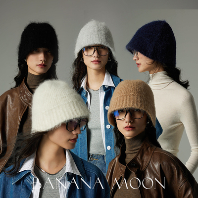 渔夫帽女秋冬厚款渔夫帽