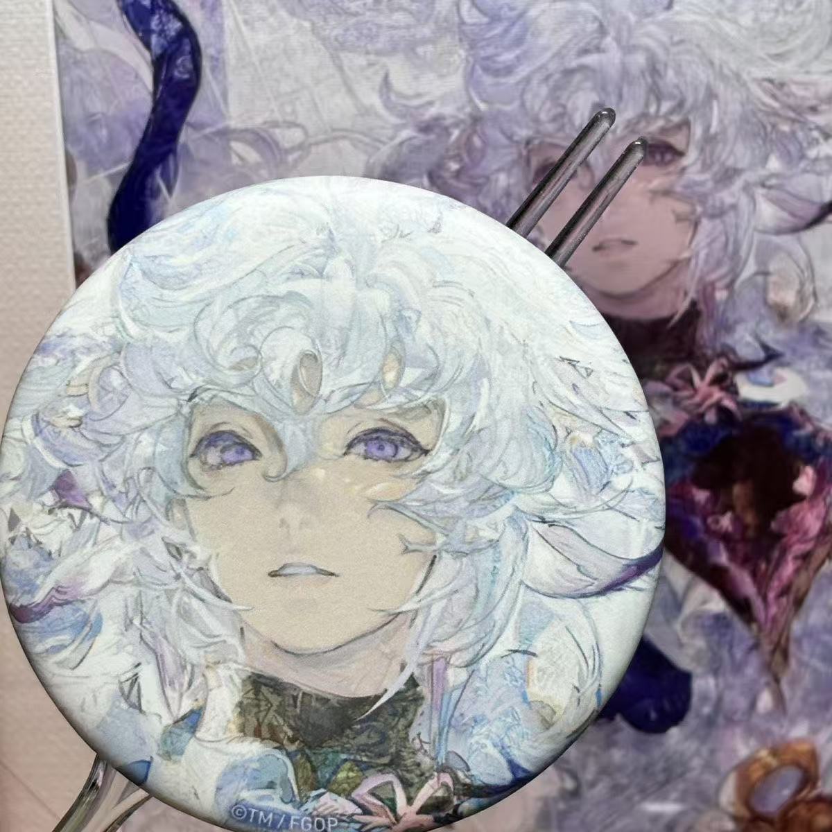 日版谷子 fgo taiki展 梅林吧唧 fgo taiki展 梅林吧唧 有原袋