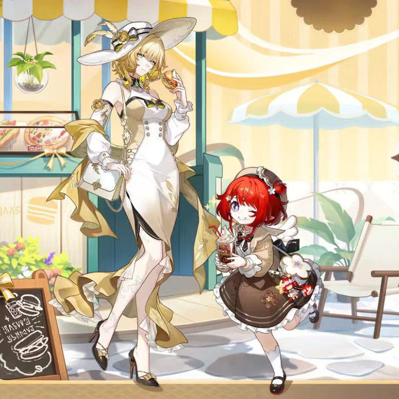 崩铁韩国联动阿格莱雅缇宝开拓者