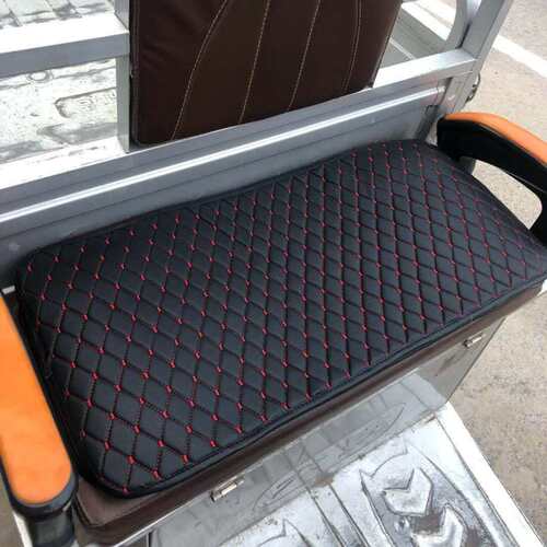 新品电动三轮车坐垫座套耐脏防水四季通用皮革海绵四轮车全封闭式