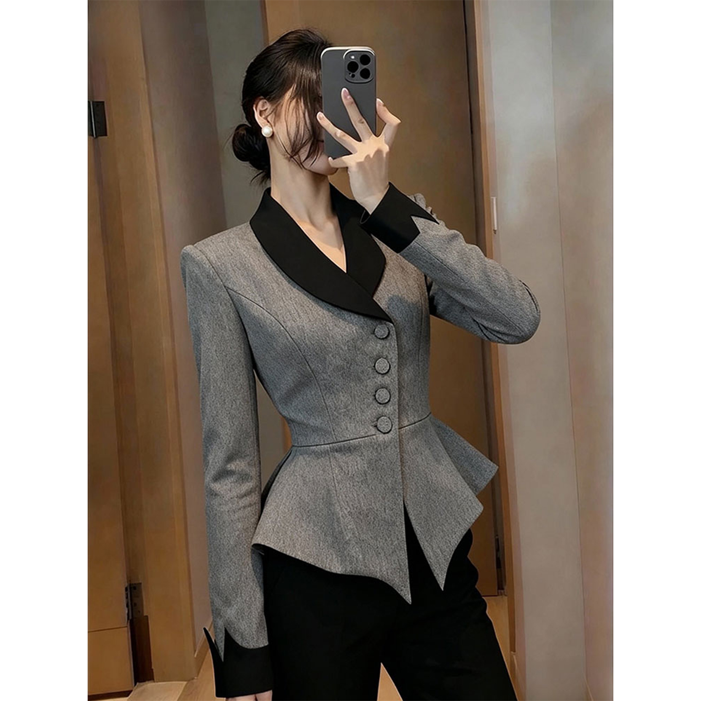 2025新款洋气女装收腰显瘦短外套