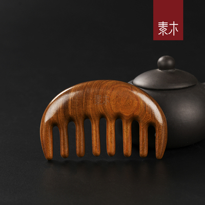 正品头皮按摩梳子檀木