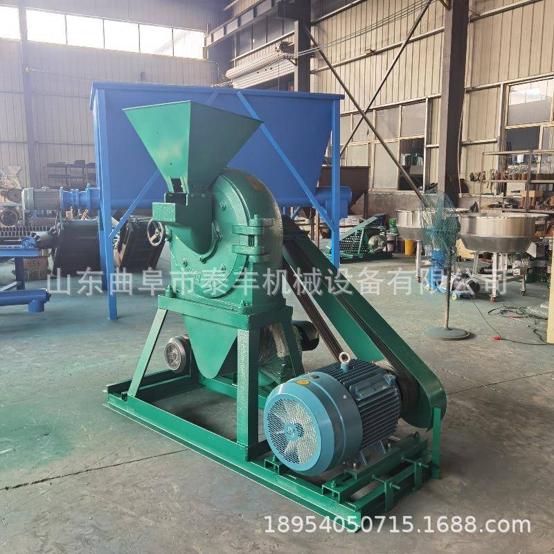 养殖户玉米秸秆粮食粉碎机豆饼花生饼粉碎机稻壳麦麸粉碎机