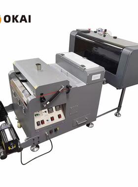 OKAI30cm非改装A3XP600双头白墨烫画打印机数码柯式打印机抖粉机