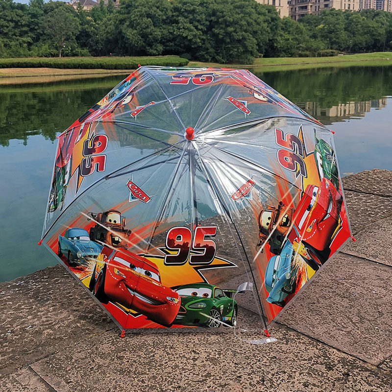 儿童透明雨伞男女童小孩宝宝幼儿园学生小朋友恐龙超轻卡通自动伞