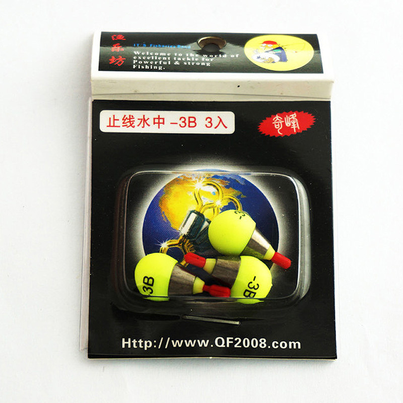 圆头止线水中阿波鱼漂 矶钓海钓配件附件装备 3个装阿波水中漂