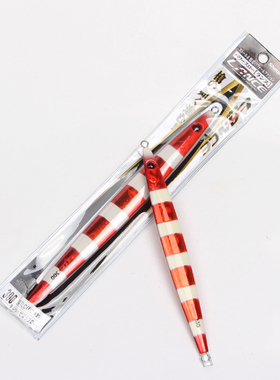 日本进口SHOUT沙沙麦LANCE船钓假饵夜光章红红甘金枪海钓速沉铁板