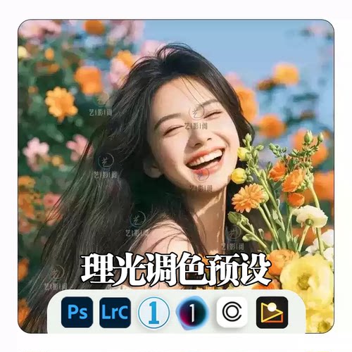 理光预设像素蛋糕滤镜LR预设滤镜/飞思调色预设理光胶片纪实理光