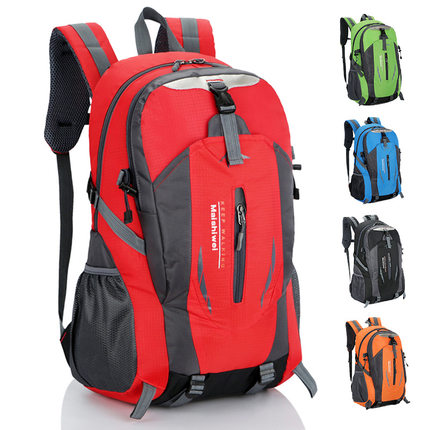 跨境户外登山包大容量旅游防水双肩包男运动书包女旅行包背包