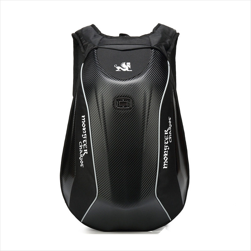 多功能大容量骑行背包摩托车背包骑行包双肩包防水硬壳龟包