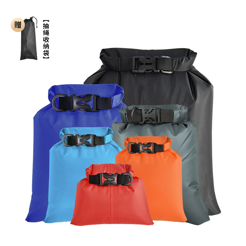 防水袋健身防水包六件套户外漂流袋溯溪运动用品压胶收纳包套装