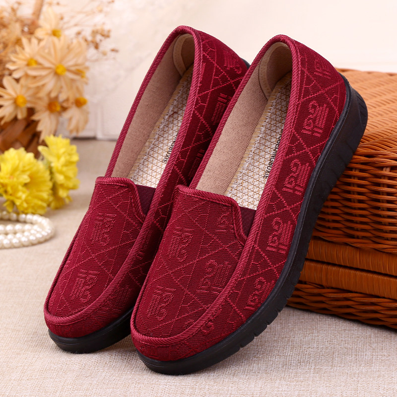 春季闰月妈妈鞋老北京布鞋女平底舒适老人鞋软底防滑中老年奶奶鞋,女鞋,传统布鞋,淘宝优惠券,粉丝福利购,淘宝优惠卷