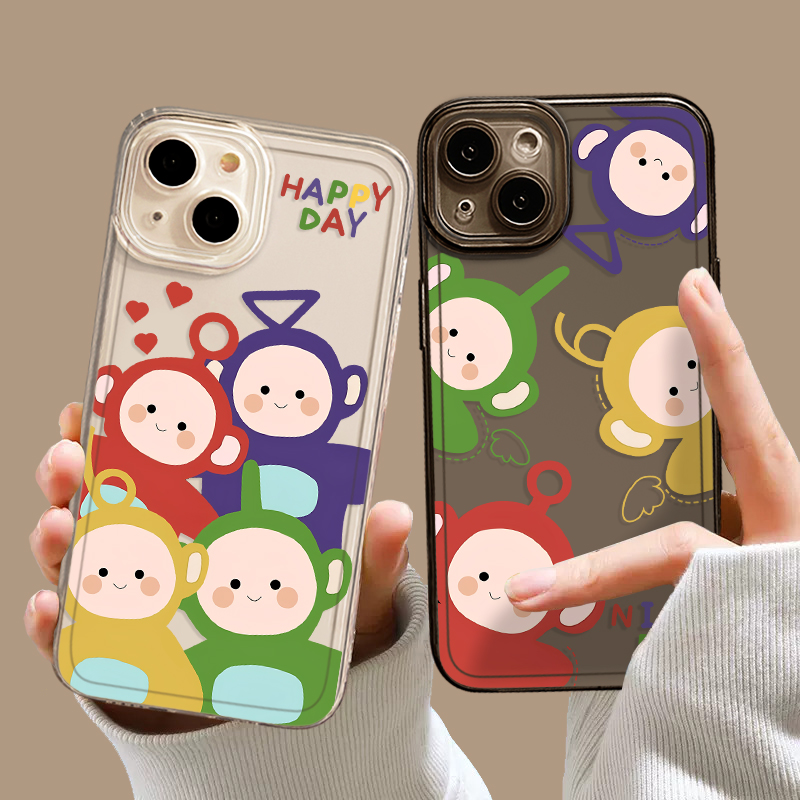 全系苹果手机透明卡通可爱