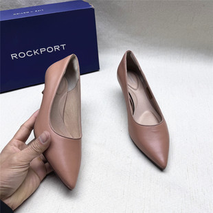 尖头细跟时装 撤柜时尚 乐步正品 清仓M 女新款 牛皮单鞋 鞋 Rockport