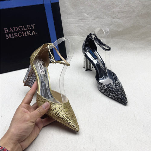 BadgleyMischka撤柜正品女凉鞋