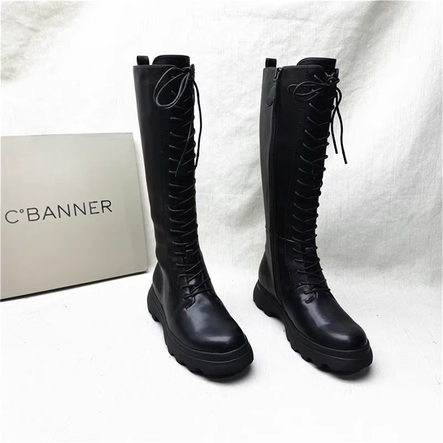 品牌正品撤柜亏本清仓洋气长筒靴