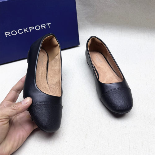 Rockport/乐步正品撤柜圆头舒适时装鞋女春秋新款牛皮单鞋清仓M