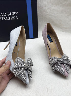 BadgleyMischka性感婚宴鞋女