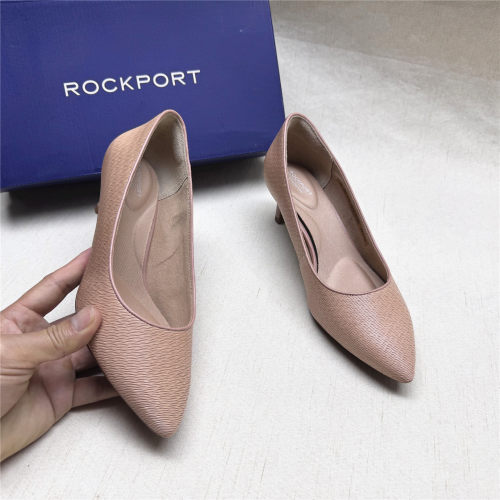 Rockport/乐步撤柜正品清仓尖头通勤舒适时装女鞋春新款牛皮单鞋W