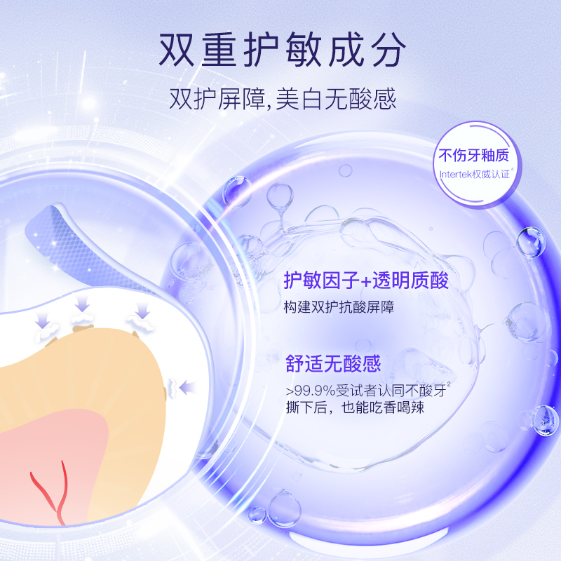 舒客卓效耀白牙贴套装