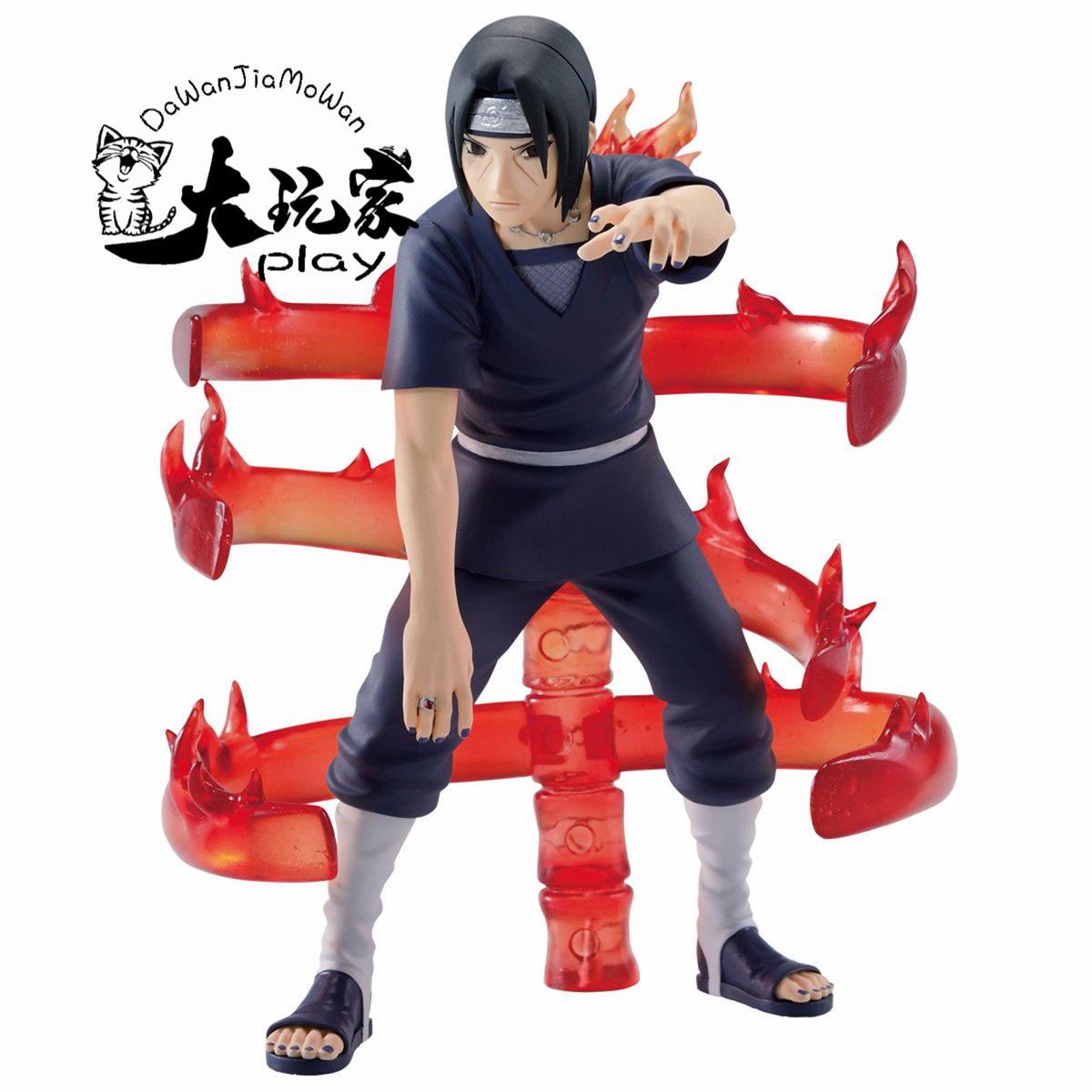 【大玩家模玩】现货 万代 火影忍者 疾风传 宇智波 鼬 须佐能乎