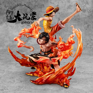 【大玩家模玩】MH 海贼王 POP NEO MAX 路飞艾斯 兄弟羁绊 20周年