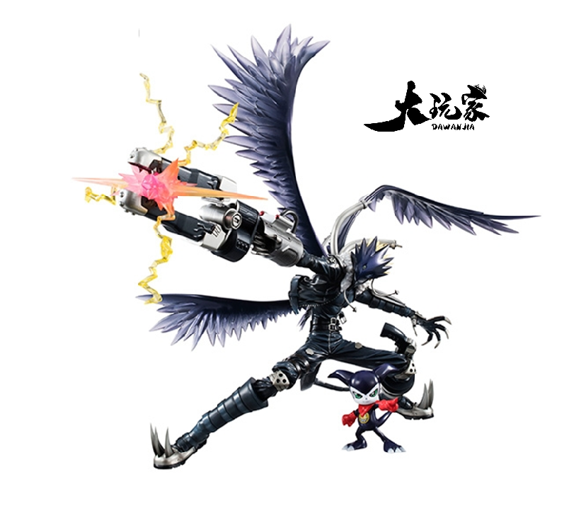 【大玩家模玩】现货 Megahouse GEM 数码宝贝 堕天地狱兽 小妖兽