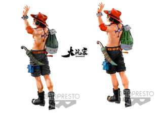 【大玩家模玩】现货 万代 海贼王 BWFCXSMSP 挥手再见 艾斯 火拳