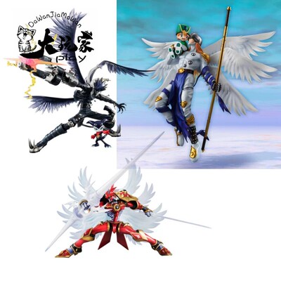 【大玩家模玩】数码宝贝Megahouse 红莲骑士兽 堕天地狱兽 天使兽