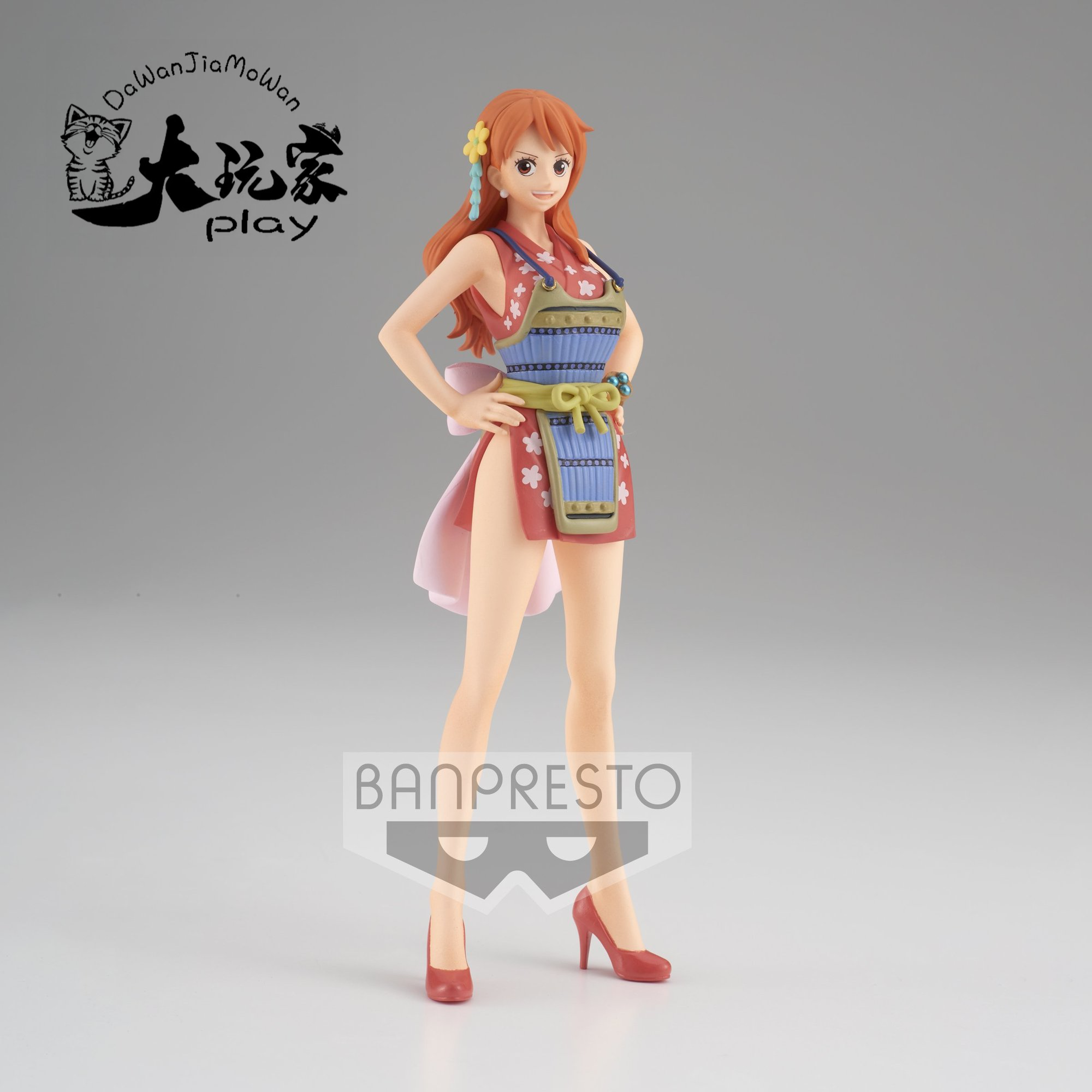 【大玩家模玩】现货 海贼王 伟大航路 和之国 盔甲 红衣娜美