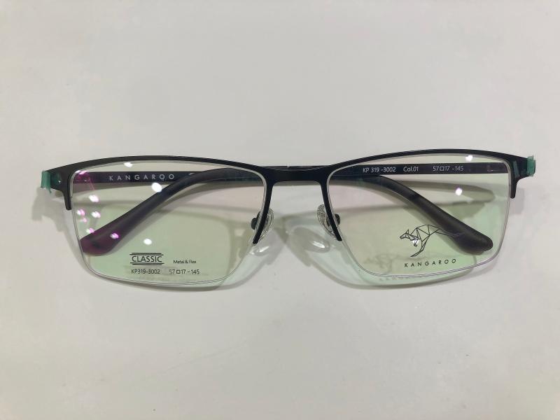 袋鼠眼镜架 近视偏光太阳镜夜视镜3D夹片多功能眼镜框 KP319-3002