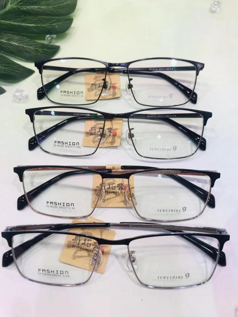 哥拓普眼镜架 levelnine/休闲合金复古潮流文艺眼镜框 ZX-63103