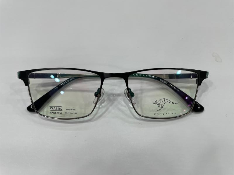 袋鼠眼镜架 近视偏光太阳镜夜视镜3D夹片多功能眼镜框 KP320-3058