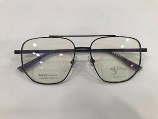 袋鼠眼镜架 骄阳双梁偏光太阳镜夹片多功能近视眼镜框 KP222-2008