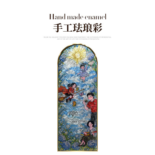 瑞杰珐琅彩《时光童话录》