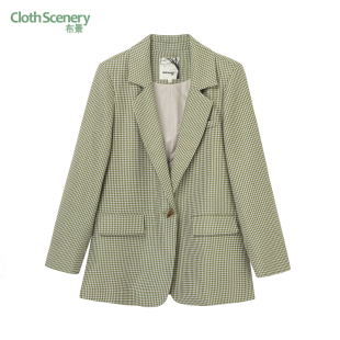 0966 西装 布景春季 新品