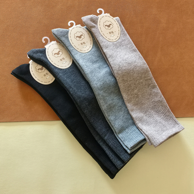 和美秋冬羊毛小腿袜女保暖中筒袜