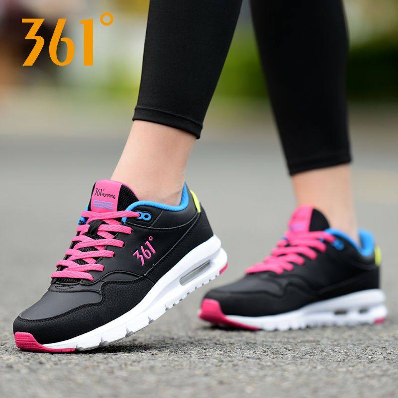 361度女鞋秋季正品跑步鞋新款轻便防滑休闲运动鞋气垫鞋女xt