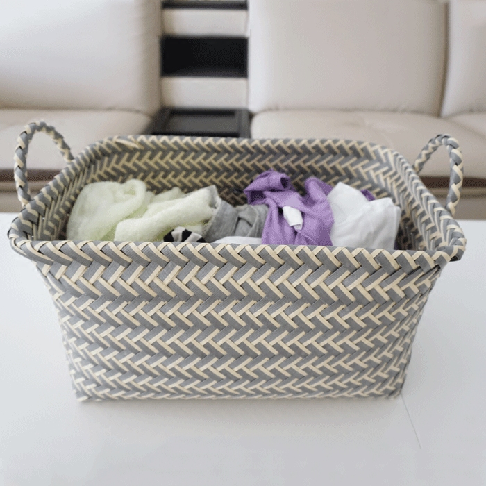 儿童玩具整理塑料编织包邮篮筐