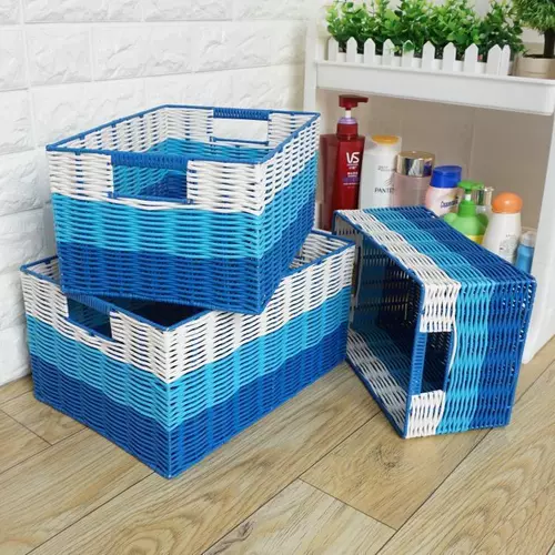 Пластиковая корзина для хранения, игрушка, корзина для белья, настольное нижнее белье