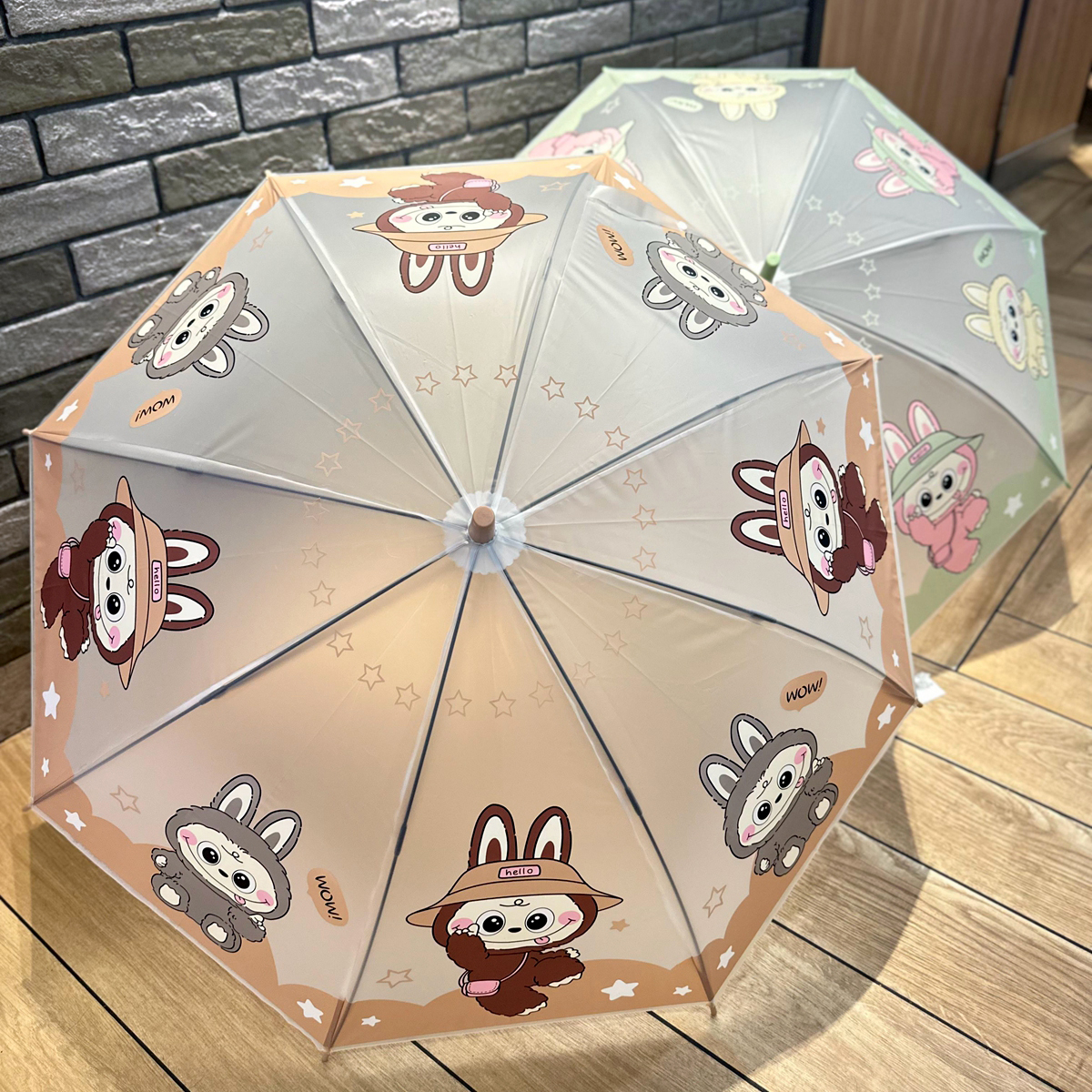儿童雨伞2025新款磨砂透明伞