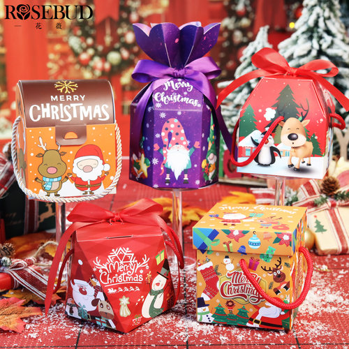 花薇苹果盒混搭圣诞节平安夜