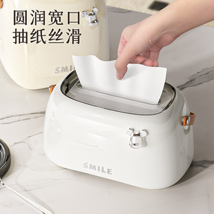 轻奢创意纸巾盒抽纸盒家用客厅纸抽盒桌面卷纸筒餐巾纸盒子纸巾筒